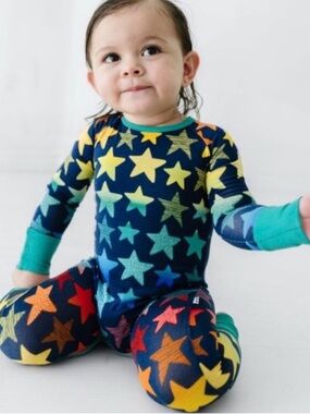 NWT Little Sleepies Shades of Stars Crescent Zippy